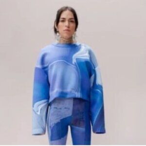 Martin Across Anthropologie Nebula Jumper Sweatshirt sz S